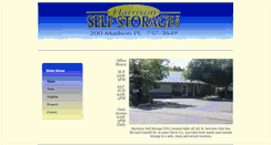 Desktop Screenshot of harrisonselfstoragetoo.com